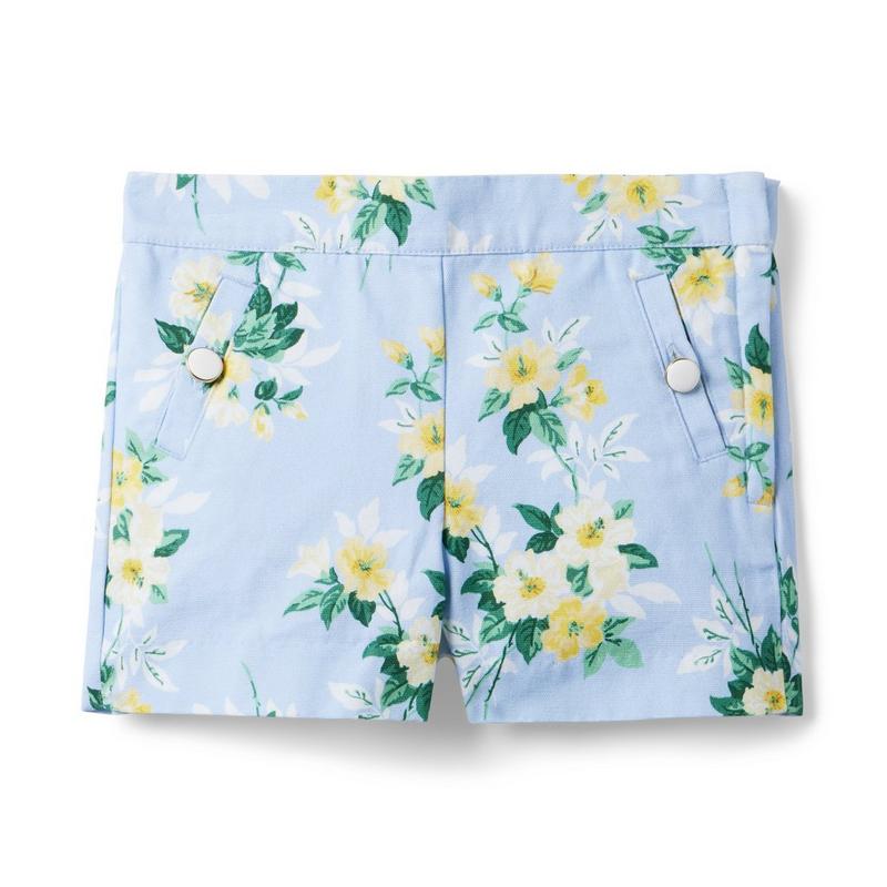 The Daffodil Canvas Short - Janie And Jack